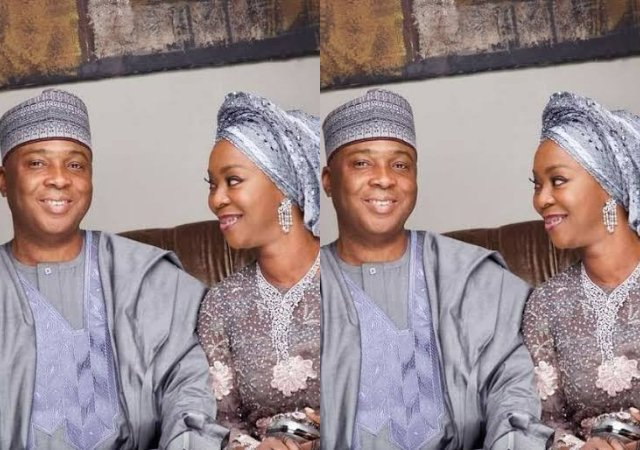 Bukola Saraki Marks 33 Years Of Marriage With Wife, Toyin