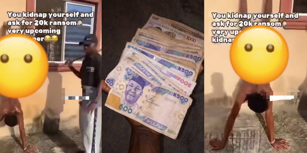Man kidnaps himself, demands ₦20,000 ransom
