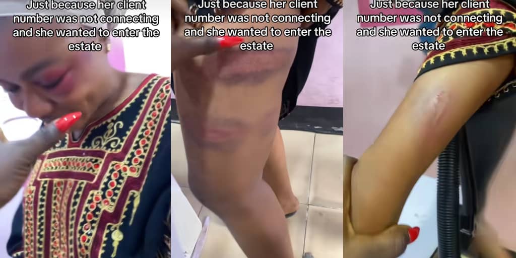 Soldier beats nail tech for trying to enter estate without pass 