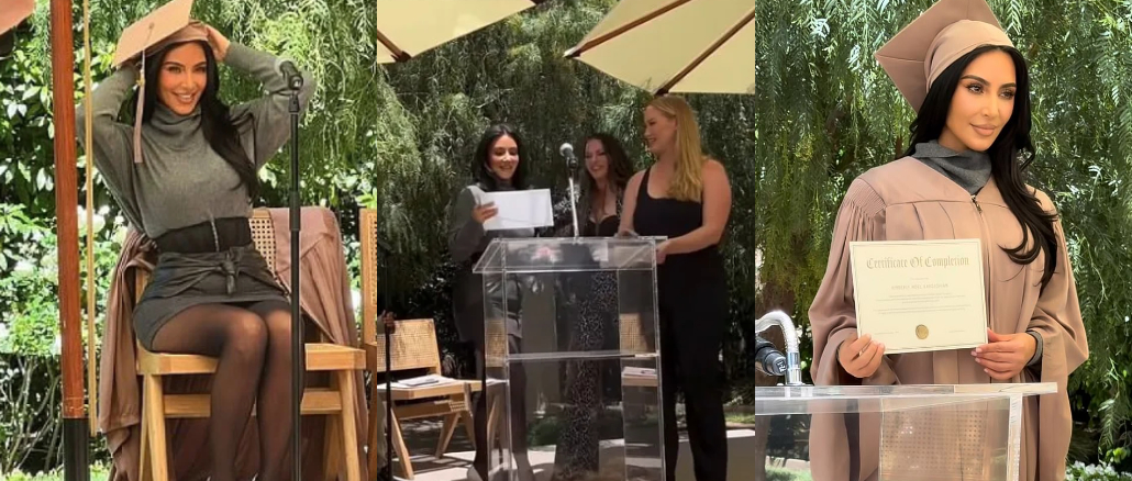 Kim Kardashian Completes Law Program After 6 Years –