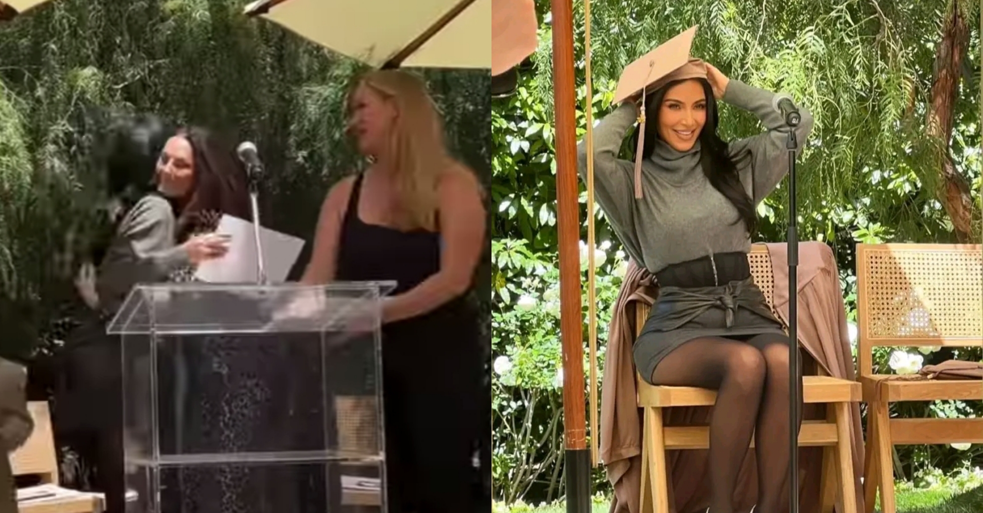 Kim Kardashian graduates from law school