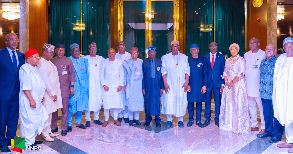 President Tinubu swears in NNPC Limited board